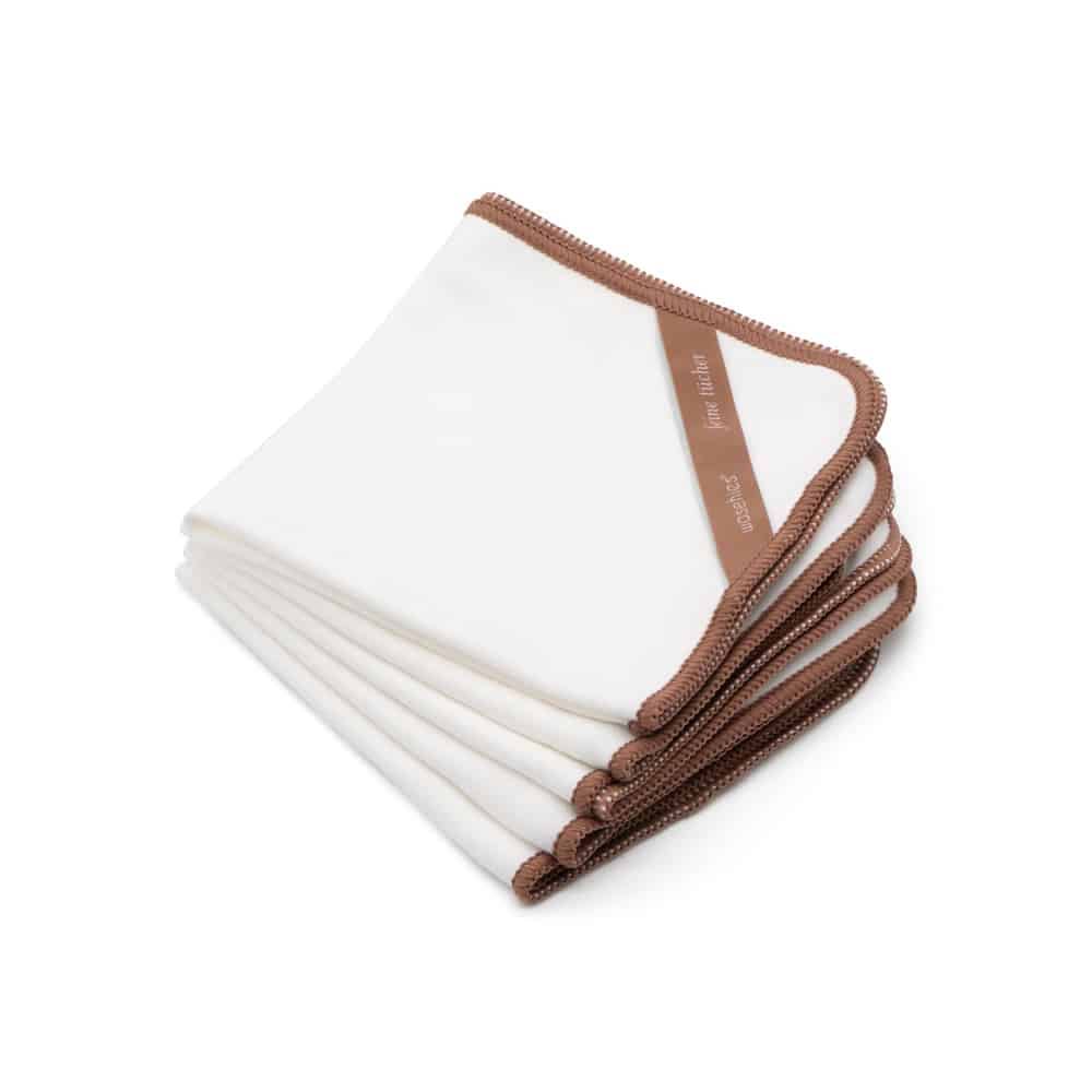 Fijne gezichtsdoekjes, set van 5