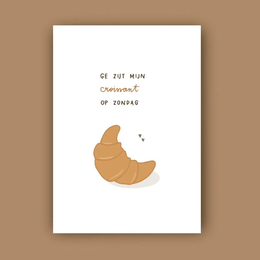 Mijn croissant